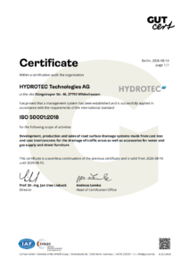ISO 50001:2018 Tanúsítvány